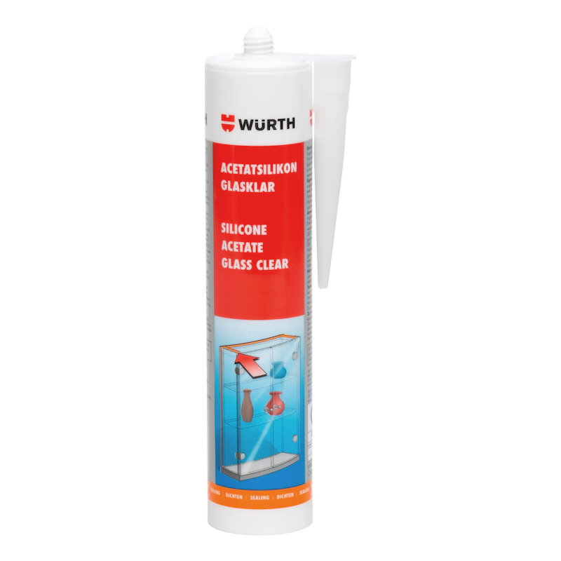 Würth Acetatsilikon Glasklar